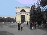 Arc de triomphe, Chisinau - DR MediaMed