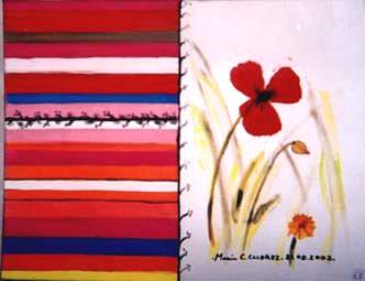 Pavot psychedelic IV - 08-2003 - 5F 35x27 cm.jpg - DR Marie C. Cudraz