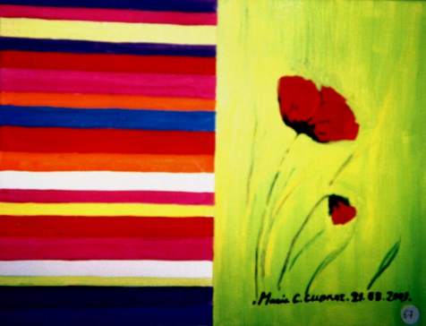 Pavot psychedelique III - 08-2003 - 35x27 cm 5F 1.JPG - DR Marie C. Cudraz
